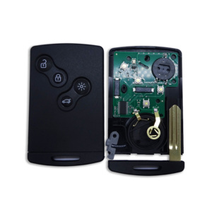 Haute qualité bon <span class=keywords><strong>prix</strong></span> 4 boutons clé de voiture à distance sans clé carte à puce ID46 PCF7952 puce 433Mhz pour <span class=keywords><strong>Renault</strong></span> <span class=keywords><strong>Koleos</strong></span> avec lame NSN14 - Product Image 3