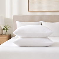 Oreiller de lit pas cher, oreiller d'hôtel personnalisé, oreiller de lit blanc doux, approvisionnement en gros pour hôtels, motels, appartements et literie hôtelière