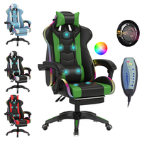 Best-seller philippines chaises de jeu de bureau coréennes ergonomiques de haute qualité en cuir PU avec accoudoir
