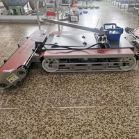 Service d'usine Robot de nettoyage de panneaux solaires Machine de nettoyage automatique de panneaux Robot de nettoyage photovoltaïque