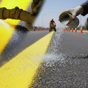 Reflective Glass Beads for Cold Road Paint Application - Product Image 3