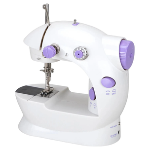 Mini Macchina da Cucire Elettrica Portatile con Pedale a Velocità Regolabile <span class=keywords><strong>per</strong></span> <span class=keywords><strong>Sartoria</strong></span> da Tavolo - Product Image 2