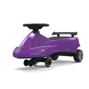 Prix bas violet couleur <span class=keywords><strong>fantaisie</strong></span> enfants monter sur la <span class=keywords><strong>voiture</strong></span> en plein air jouet bébé balançoire <span class=keywords><strong>voiture</strong></span> enfants Twister balançoire <span class=keywords><strong>voiture</strong></span> avec lumière LED et klaxons - Product Image 3