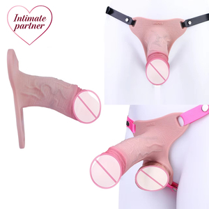 多様なスタイルの貞操帯、シリコン製コックケージ、尿道穴付きシシーベルト、ペニスリング、セックス玩具、穴付きロック可能なペニスホローディルド - Product Image 1