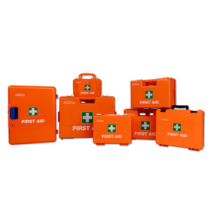 Firstar - Botiquín de <span class=keywords><strong>Primeros</strong></span> <span class=keywords><strong>Auxilios</strong></span> Personalizado OEM para 3 a 5 Personas, Botiquín Médico de Plástico con Soporte de Pared para Fábricas - Product Image 4