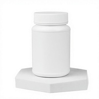 Flacon distributeur de pilules solides en PEHD blanc de 230 cc avec bouchon à vis, opaque, pour suppléments de santé et réactifs – Fournisseur fabricant