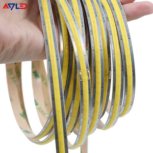 Tira de LED COB de emisión lateral DC24V, corte libre, 2700K-6500K, luz blanca suave con control remoto, UL CE RoHS, para decoración del hogar - Product Image 1