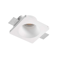 GC07032 Downlight LED en gypse de style minimaliste moderne intégré 5W 7W 10W Spot de plafond encastré sans garniture en plâtre