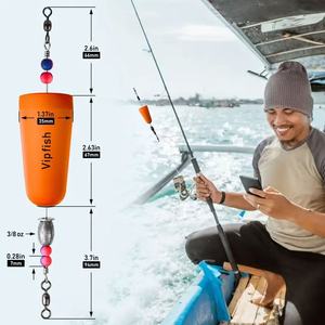 Flotteurs de pêche, flotteurs de surface, flotteurs à sonnette, équipement de pêche pour eau salée et eau douce - Product Image 4