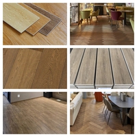 Revêtement de sol en vinyle SPC de luxe antidérapant moderne 5 mm 6 mm, imperméable, écologique, pour intérieur, installation par clipsage DIY