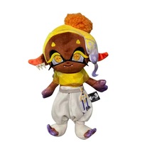 Figurine de dessin animé en peluche personnalisé Splatoon 3 raies manta Splatoon 3 poupées en peluche homme jaune coussin de coussin doux