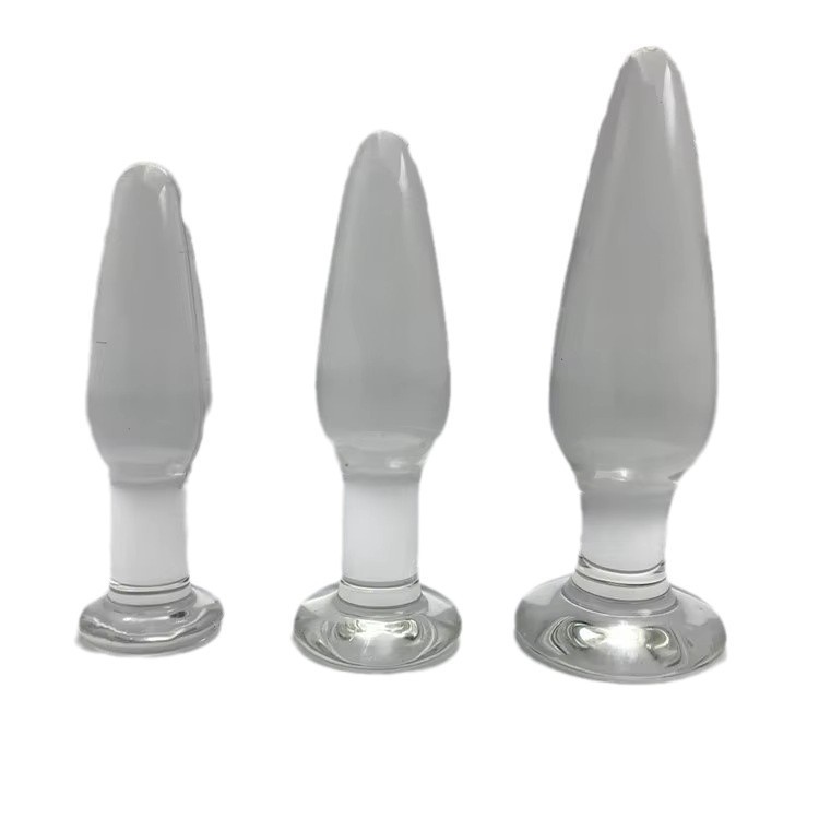 Smooth Glass Anal for Prostate G SPOT Massager Sex Toy