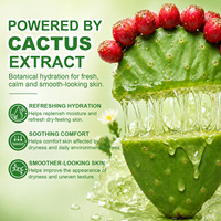 Sérum Brume Hydratante Visage au Cactus OEM ODM avec Aloès, Centella, Panthénol, Céramide – Soin de la Peau en Gros sous Marque Privée