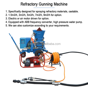 Kleine Spray Spritzbeton Feuerfesten Spritz Spritzbeton Maschine - Product Image 3