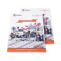 Haute Qualité Magazine Personnalisé Livre Catalogue Livret Brochure Société Flyers Impression Offset Impression