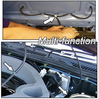 Nouveau connecteur de buse d'arrosage de pare-brise automobile Huoshen : connecteur en T, connecteur en Y, connecteur droit, connecteur à trois voies