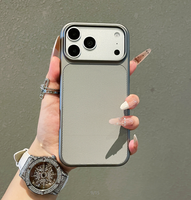 Étui de téléphone de style minimaliste pour iPhone 18ProMAX 17, 16, 15, 14, 13, 12, 11, Pro Plus, protection intégrale, résistant aux chutes