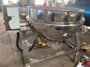 Big Industrial Meat Cooking Pot Machine