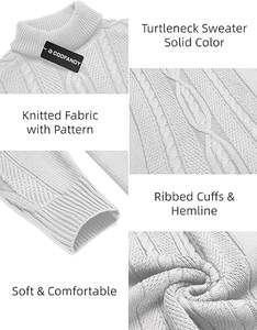 <span class=keywords><strong>Pull</strong></span> en tricot à <span class=keywords><strong>col</strong></span> <span class=keywords><strong>roulé</strong></span> pour hommes automne et hiver chaud rétro tissé Texture mode mince haute qualité <span class=keywords><strong>pull</strong></span> décontracté <span class=keywords><strong>pull</strong></span> - Product Image 6