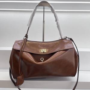 2025 nuevos bolsos de hombro para mujer, bolsos de cuero, bolsos de mano grandes de cuero nobuk genuino para mujer, bolso de hombro Retro Hobo Messenger - Product Image 3