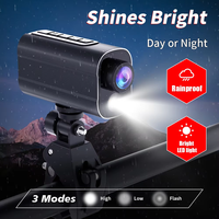 5K30FPS WiFi Moto Casque Action Sport Caméra Dashcam Étanche Mini Conduite Enregistreur Feu Arrière pour Dirt Bike Enduro 18
