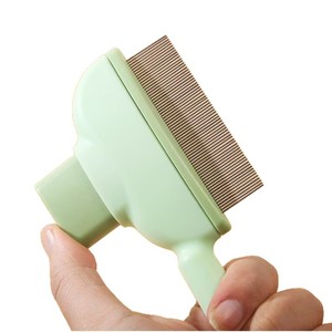 Peine para gatos, cepillo para el cuidado de perros, peine de cerdas largas y dientes finos, herramienta para desenredar y eliminar el pelo suelto, artículos para mascotas. - Product Image 5