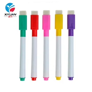 Oem Kwaliteit Magnetische Natte Droge Gum Hoge Hoeveelheid Verkopen 12-kleuren Whiteboard Pen