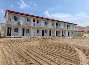 便携式豪华模块化预制扁平包装集装箱房屋，可分离用于别墅公寓商店酒店夹层板 - Product Image 5