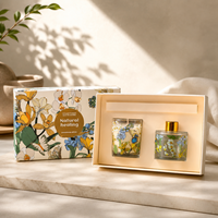 Coffret Cadeau Luxe Personnalisé Parfum d'Ambiance Diffuseur à Bâtonnets Bougie Parfumée Boîte Cadeau OEM/ODM Marque Privée Export Direct Usine