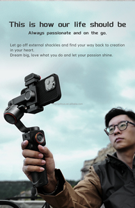 <span class=keywords><strong>Hohem</strong></span> <span class=keywords><strong>iSteady</strong></span> M6 stabilisateur de cardan portable trépied Selfie pour Smartphone avec éclairage vidéo couleur pleine lumière de remplissage magnétique AI - Product Image 2