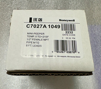 Detector de Llama UV Honeywell C7027A1049 Mini-Peeper, Sensor de Llama de 1/2" NPT, Original