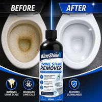 Nettoyant liquide pour taches d'urine KineShineX, 100 ml, formule concentrée transparente, élimine les odeurs, dissout le calcaire