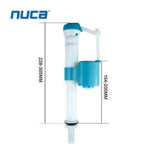 Válvula de Llenado NUCA 2026 con Nueva Función, Válvula de Llenado para Tanque de Agua de Inodoro, Certificación Europea CE - Product Image 2