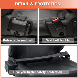 Piezas de carretilla elevadora eléctrica Toyota, conjunto de asiento de carretilla elevadora con cinturón de seguridad para carretilla elevadora Toyota 7FB15-30 Nichiyu OEM 611072 - Product Image 3
