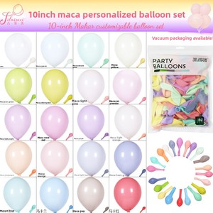 Ballons pastel de 5/10/12/18/36 pouces pour la <span class=keywords><strong>décoration</strong></span> de la <span class=keywords><strong>salle</strong></span> de mariage, <span class=keywords><strong>décoration</strong></span> de fête d'<span class=keywords><strong>anniversaire</strong></span> pour enfants, macarons - Product Image 3