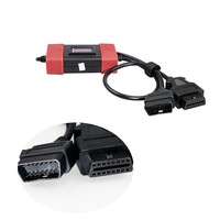 Convertisseur 24V vers 12V pour camions poids lourds, câble diesel, prise en charge OBD2 pour Thinkdiag X431, adaptateur d'outil de diagnostic OBDScanner, 24V vers 12V
