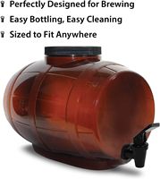 Kit complet de fabrication de bière artisanale Golden Ale (2 gallons) |   Kit de brassage maison DIY, bouteilles réutilisables de 25 oz, fût de 2 gallons |