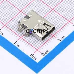 918-518K2023D50001 USB Connector Through hole Component (THT) Connector Type-C USB 2.0 Female Side Insert - Product Image 1
