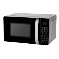 Four à micro-ondes numérique de 20 L avec 10 niveaux de puissance, commande par membrane, fonction de dégivrage et verrouillage de sécurité pour enfants