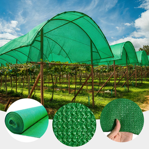 Malla de sombreo rectangular tejida de HDPE con líneas horizontales para el agarre de hortalizas trepadoras como frijoles y guisantes - Product Image 4