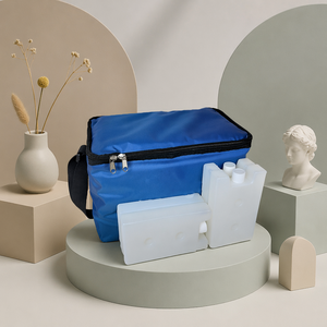 Meilleure sacoche isotherme bleue pour <span class=keywords><strong>médecin</strong></span>, sac <span class=keywords><strong>de</strong></span> transport <span class=keywords><strong>de</strong></span> vaccins avec poche à glace - Product Image 2