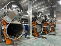 Autoclave à immersion entièrement automatique pour produits laitiers et aliments en conserve/sachets, 380V, marque Sumpot