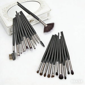 Juego de <span class=keywords><strong>Brochas</strong></span> de <span class=keywords><strong>Maquillaje</strong></span> Veganas de Lujo Personalizadas de Alta Calidad, 40 Piezas, <span class=keywords><strong>Brochas</strong></span> de <span class=keywords><strong>Maquillaje</strong></span> Profesionales - Product Image 2