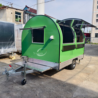 Cuisine mobile, remorques alimentaires entièrement équipées, remorque mobile pour pizza, camions de restauration rapide avec cuisine complète à vendre