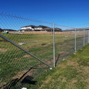 Mạ kẽm nhúng nóng 3D chuỗi thép liên kết hàng rào với dây thép gai hàng đầu hình dạng kim cương lốc xoáy lưới cho lĩnh vực trang trại & Cổng An Ninh - Product Image 2