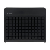 Precio de fábrica de gama alta Teclado programable completo de 84 teclas Teclado de terminal POS USB Diseño de caja registradora personalizable