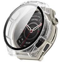 Étui de protection pour montre Amazfit Balance 3, protection d'écran en verre trempé, coque rigide en PC pour smartwatch, protection intégrale du cadran