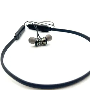 Wireless earphone HS005 earphone V4.2 Metal Neckband magnetic Sport Running headphones with blue tooth for Phone Samsung Huawe