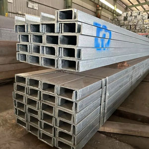 Perfil Estructural de Acero Dulce en Forma de U de China con Material Q235B SS400 - Product Image 1