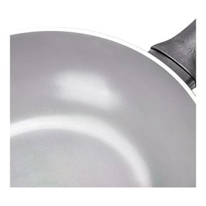 Wok de Aluminio Antiadherente con 1 Asa (28cm) MELODIA FINEGRES Gris 0000994328 - Product Image 2